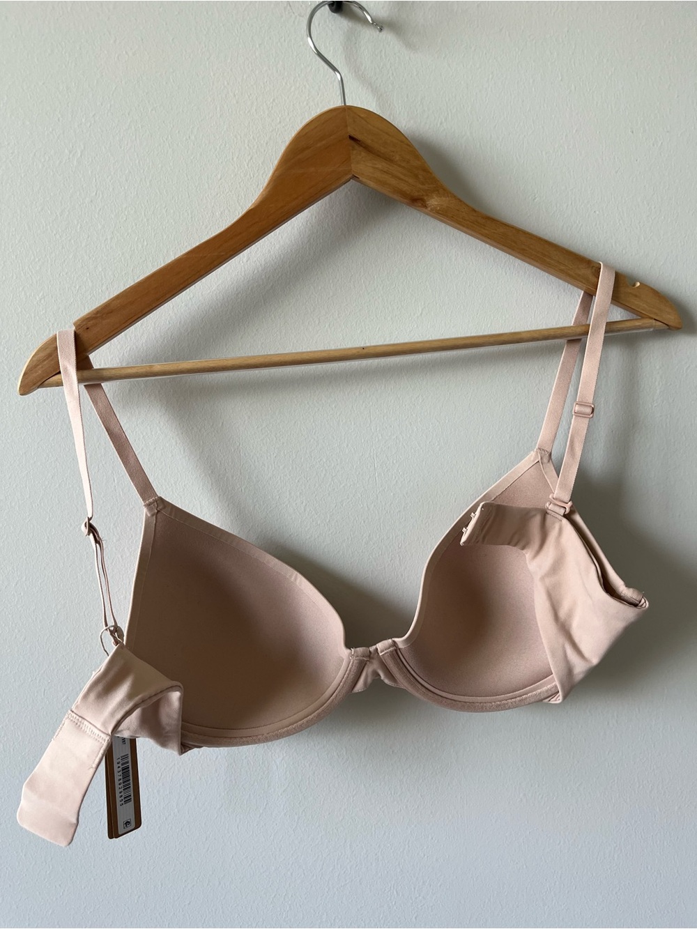 SKIMS Fits Everybody Scoop Plunge Bra 34D NWT Mica Color - Picture 5 of 10